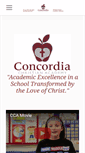 Mobile Screenshot of concordiachristianacademy.com